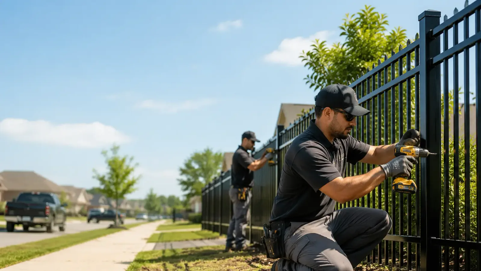 Metal Fence Installation in Kemah, TX
